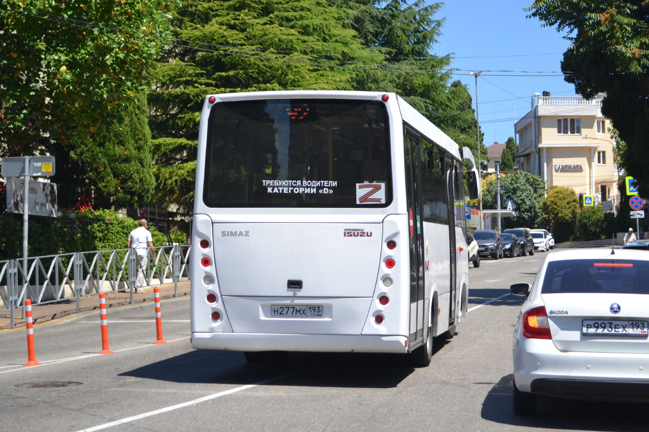 Sochi, SIMAZ-2258 # Н 277 МХ 193
